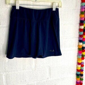 Fila Tennis Navy Sports Skirt sz XS